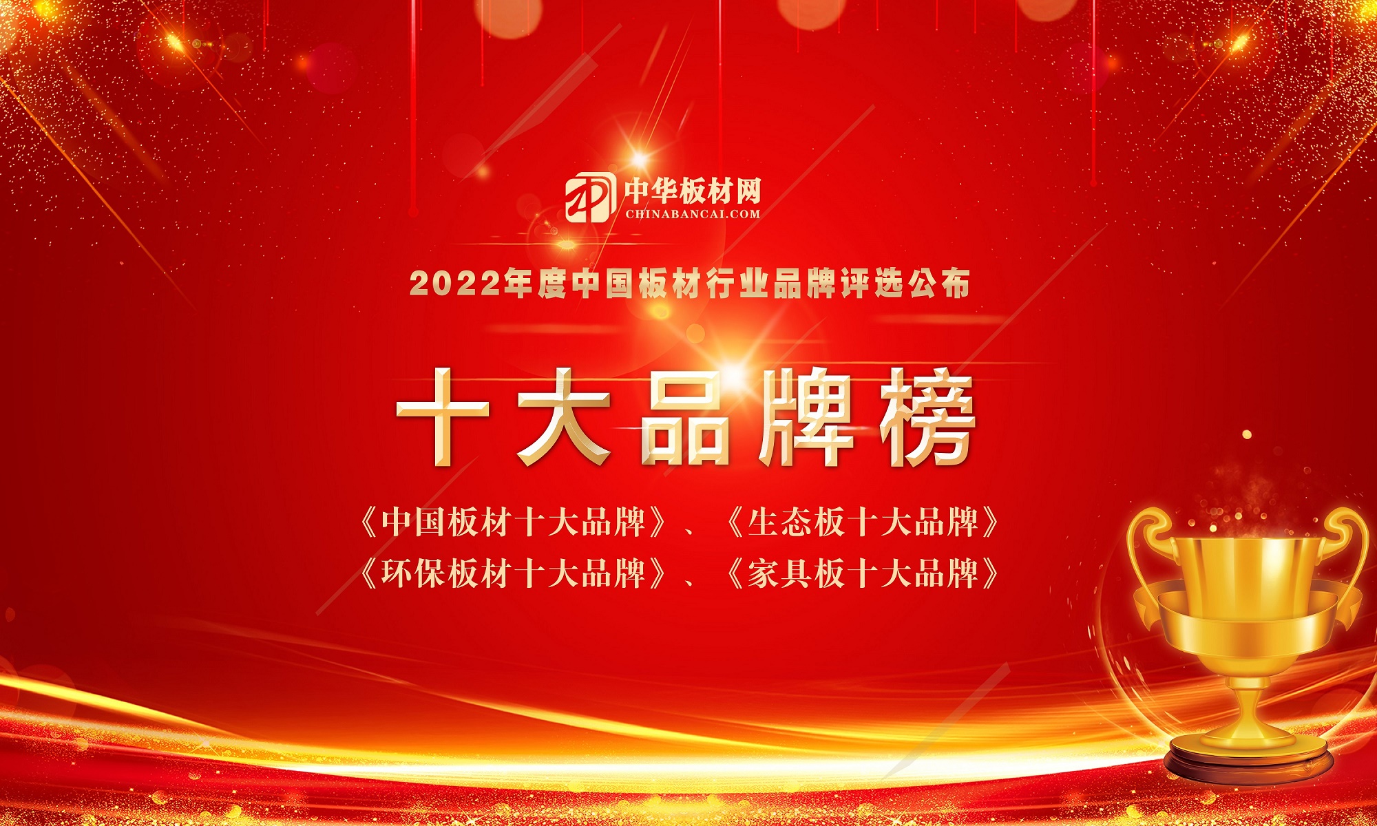 2022年度中國(guó)板材十大品牌總排行榜公布